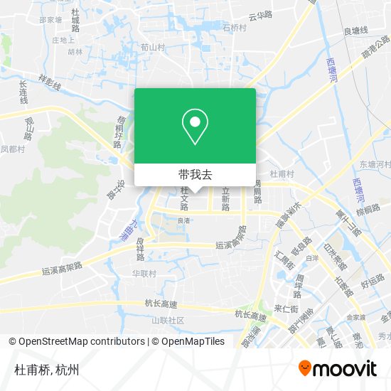 杜甫桥地图