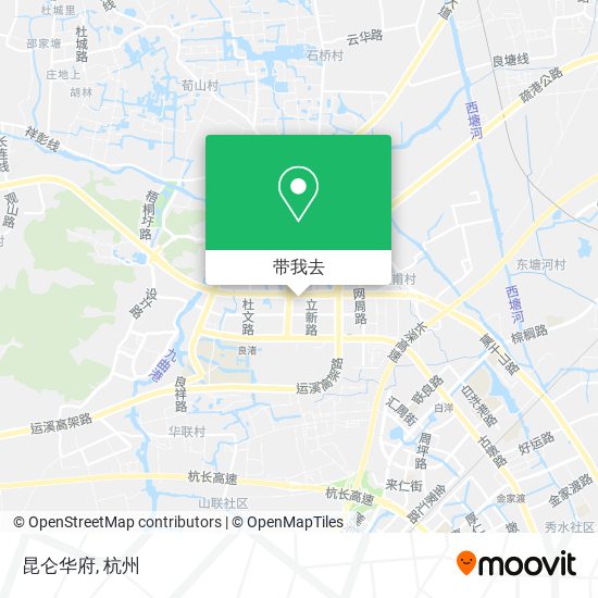 昆仑华府地图