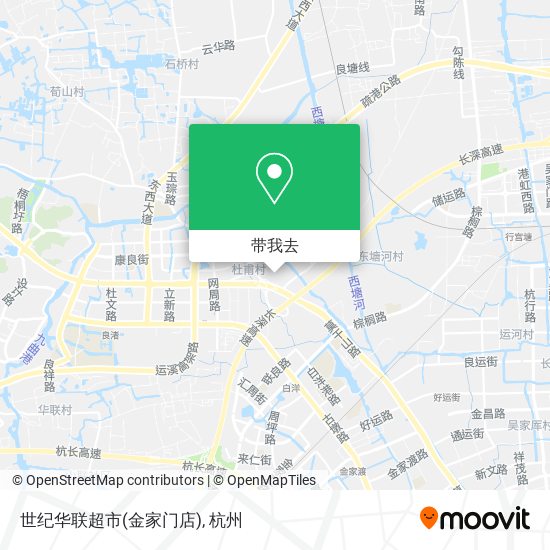 世纪华联超市(金家门店)地图