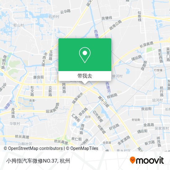 小拇指汽车微修NO.37地图