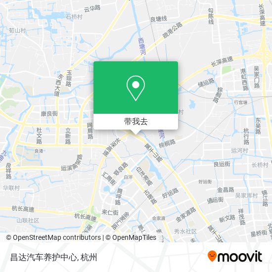 昌达汽车养护中心地图