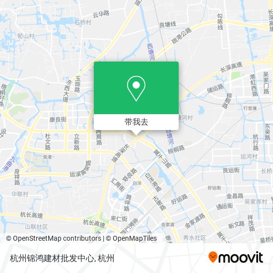 杭州锦鸿建材批发中心地图