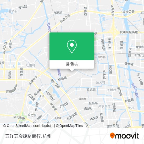 五洋五金建材商行地图