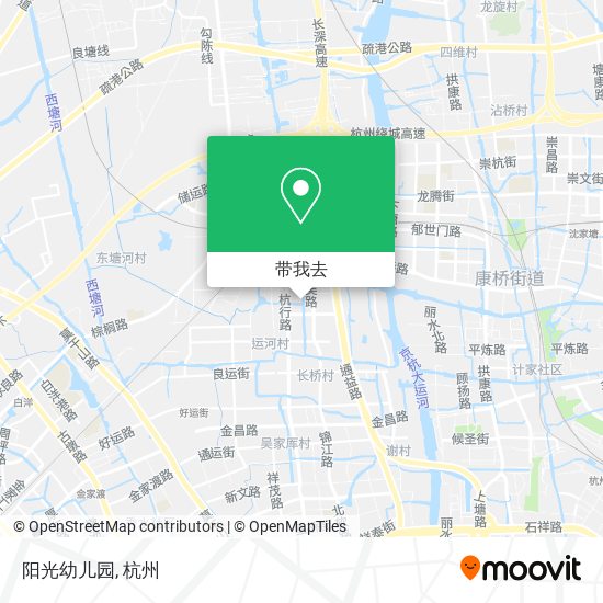 阳光幼儿园地图