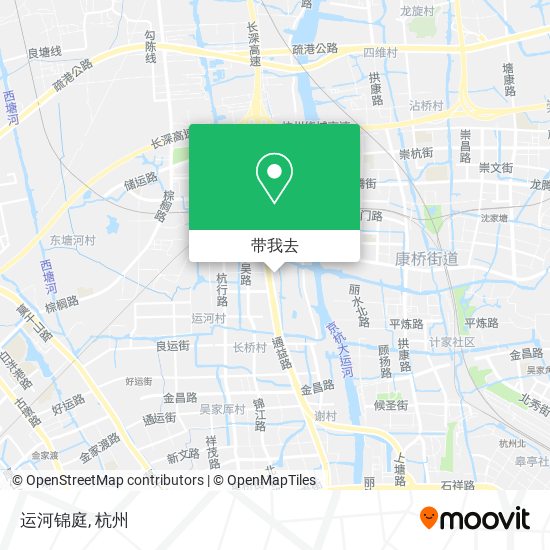 运河锦庭地图
