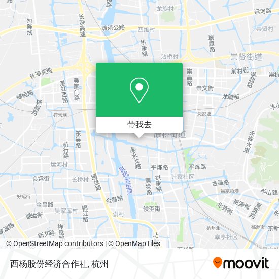 西杨股份经济合作社地图