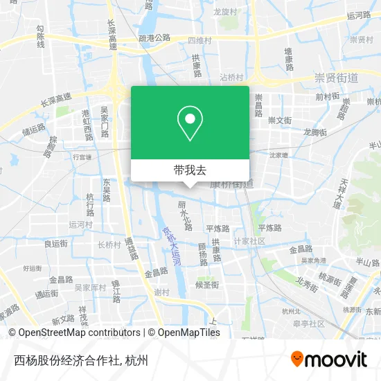 西杨股份经济合作社地图