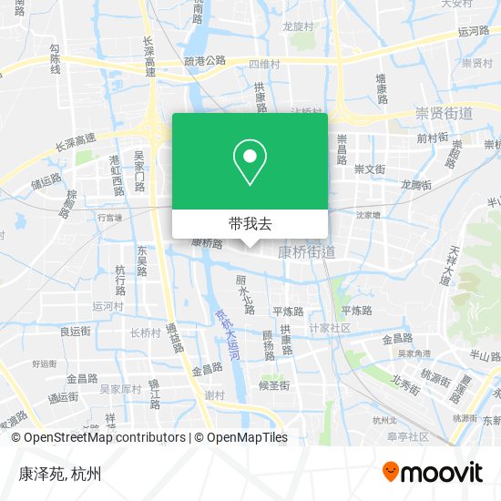 康泽苑地图