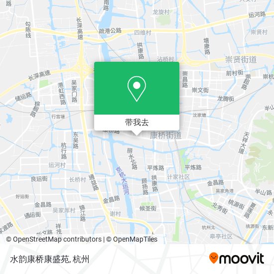 水韵康桥康盛苑地图
