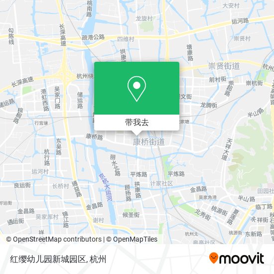红缨幼儿园新城园区地图