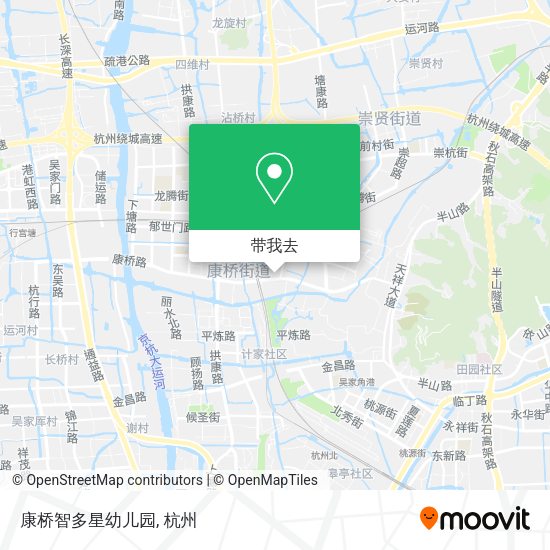 康桥智多星幼儿园地图