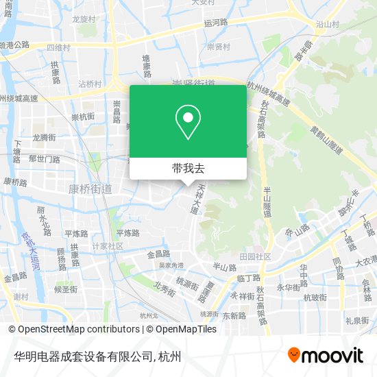 华明电器成套设备有限公司地图