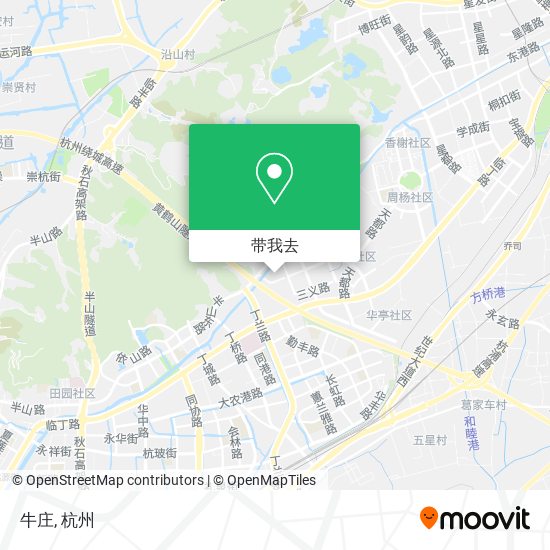 牛庄地图