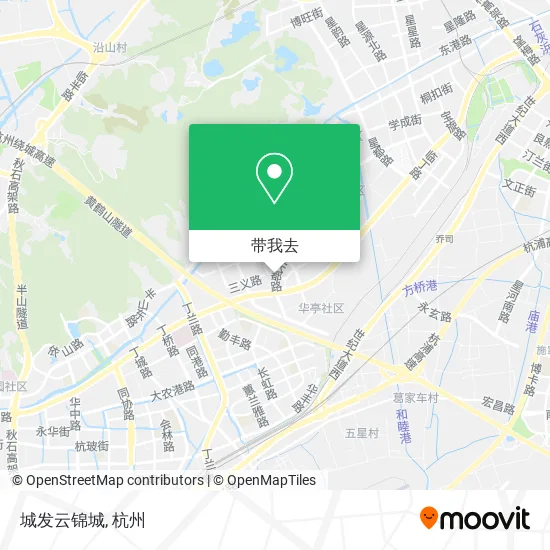 城发云锦城地图