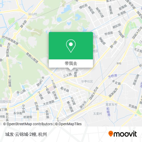 城发·云锦城-2幢地图
