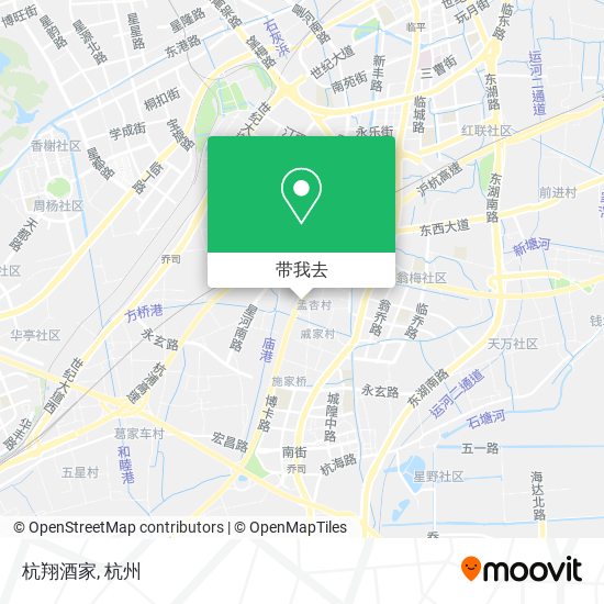 杭翔酒家地图