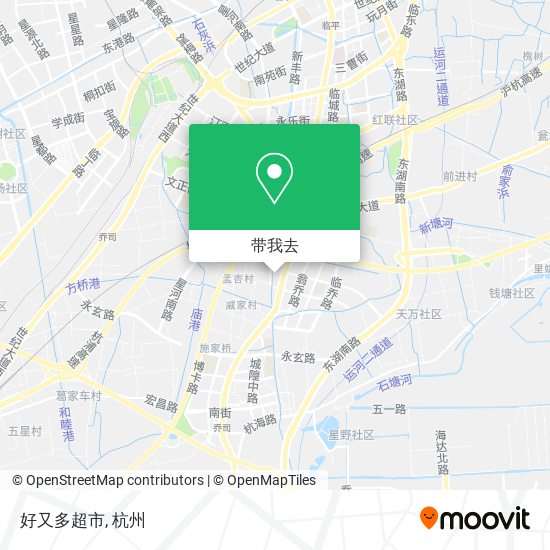 好又多超市地图