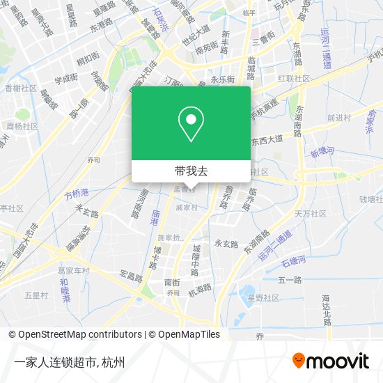 一家人连锁超市地图