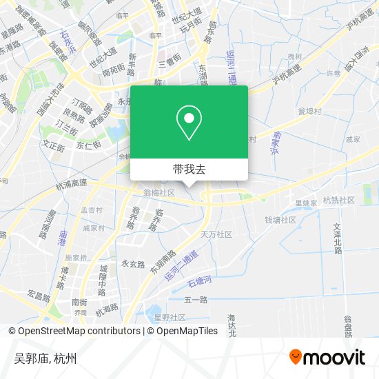 吴郭庙地图