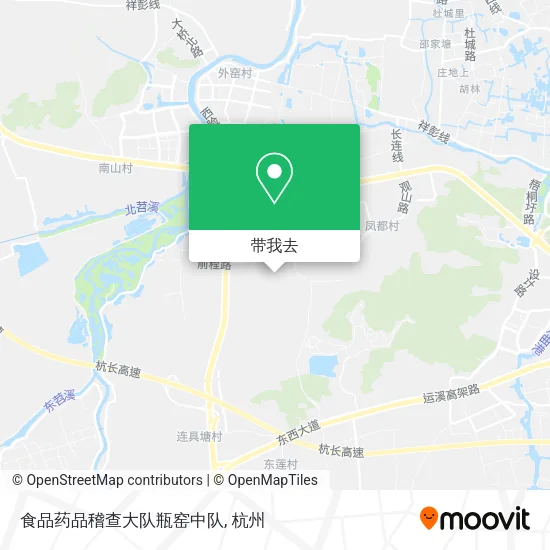 食品药品稽查大队瓶窑中队地图