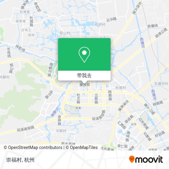 崇福村地图
