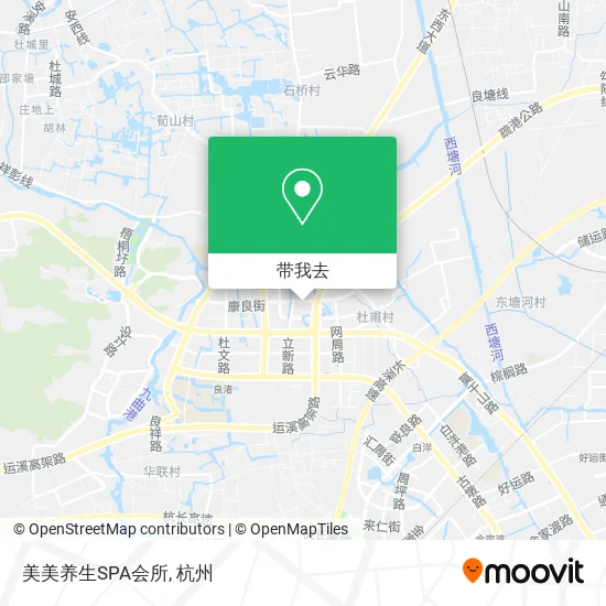 美美养生SPA会所地图