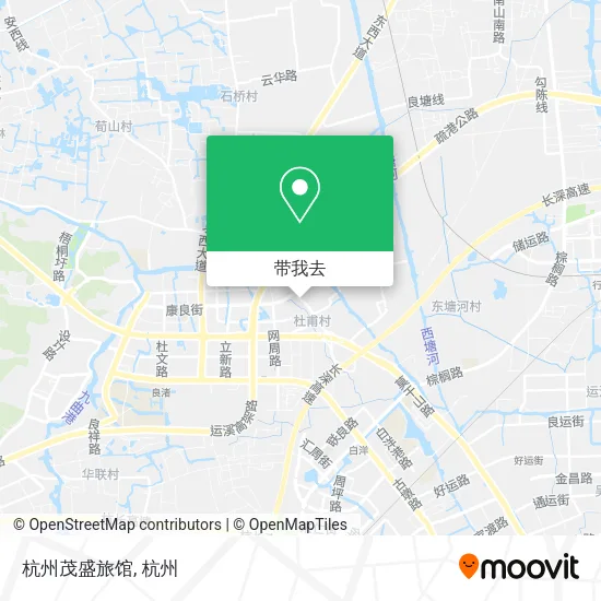 杭州茂盛旅馆地图