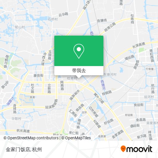 金家门饭店地图