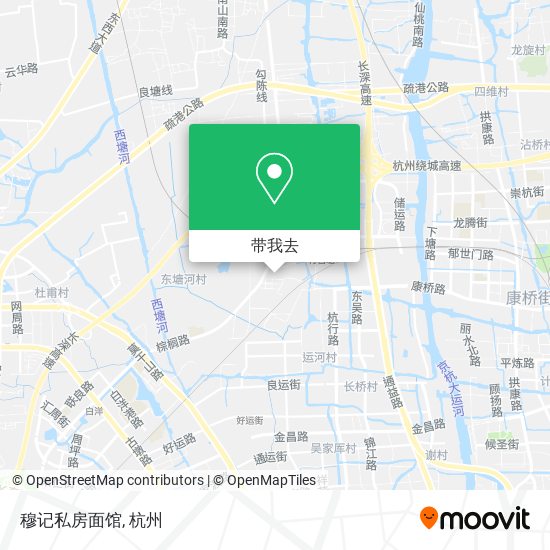 穆记私房面馆地图