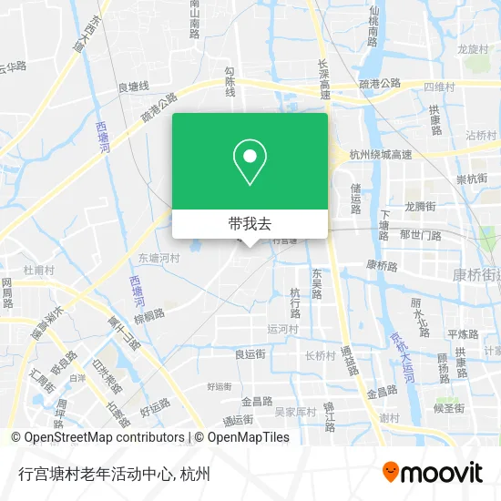 行宫塘村老年活动中心地图