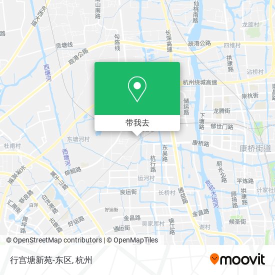 行宫塘新苑-东区地图