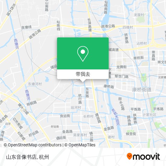 山东音像书店地图