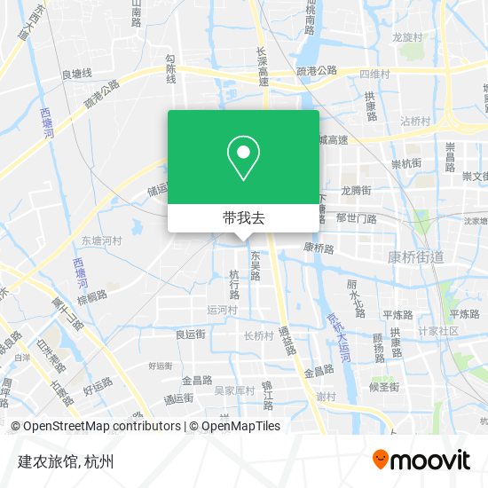 建农旅馆地图