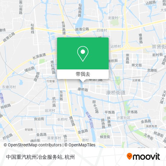 中国重汽杭州冶金服务站地图