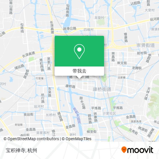 宝积禅寺地图