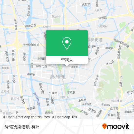 缘铭烫染连锁地图