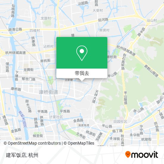 建军饭店地图
