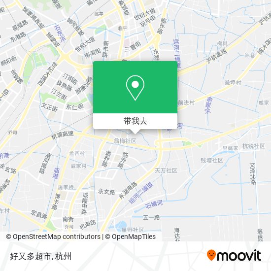 好又多超市地图