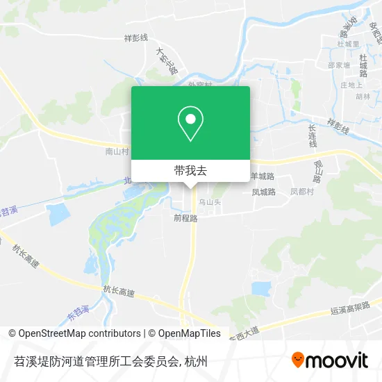 苕溪堤防河道管理所工会委员会地图
