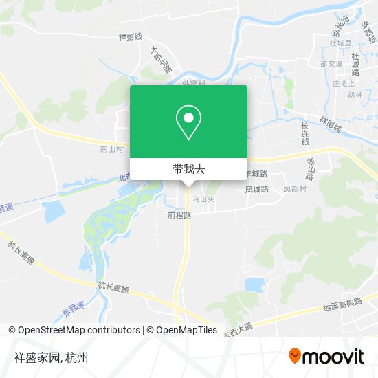 祥盛家园地图
