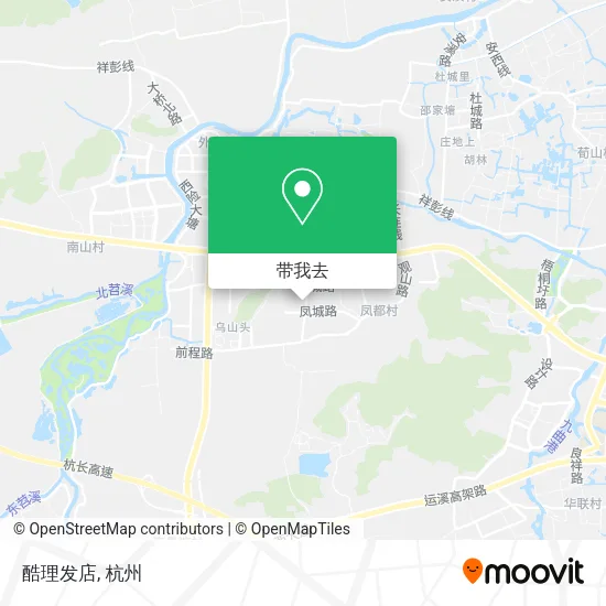 酷理发店地图