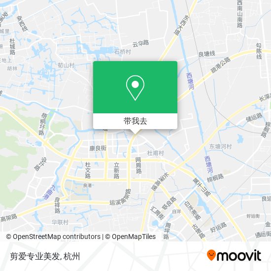 剪爱专业美发地图