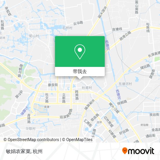 敏娟农家菜地图
