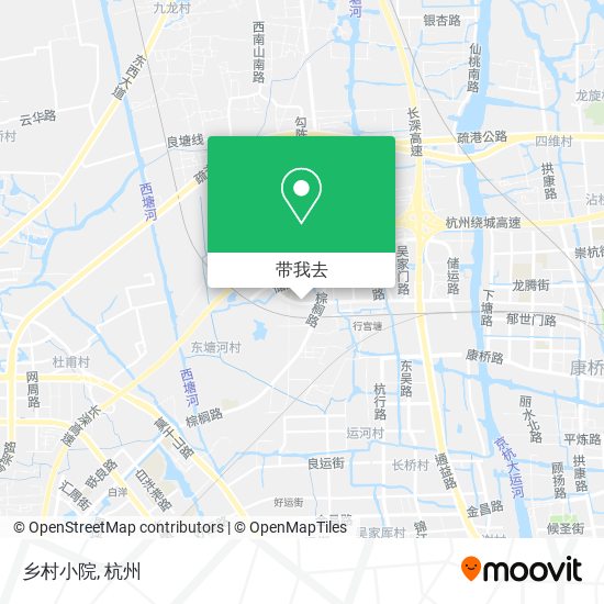 乡村小院地图