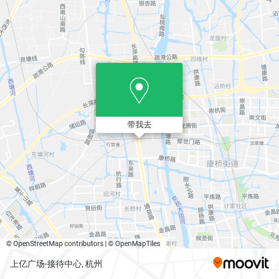 上亿广场-接待中心地图