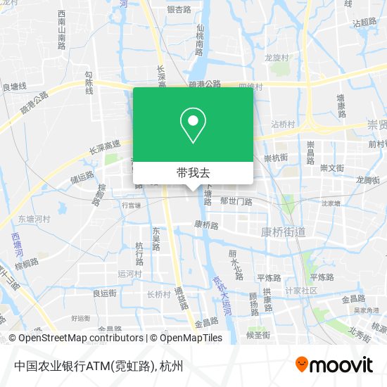 中国农业银行ATM(霓虹路)地图