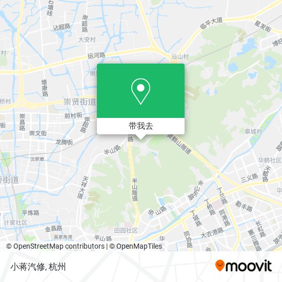 小蒋汽修地图