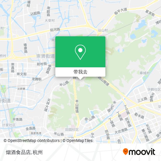 烟酒食品店地图