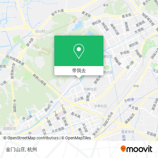 金门山庄地图