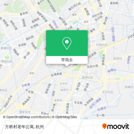 方桥村老年公寓地图